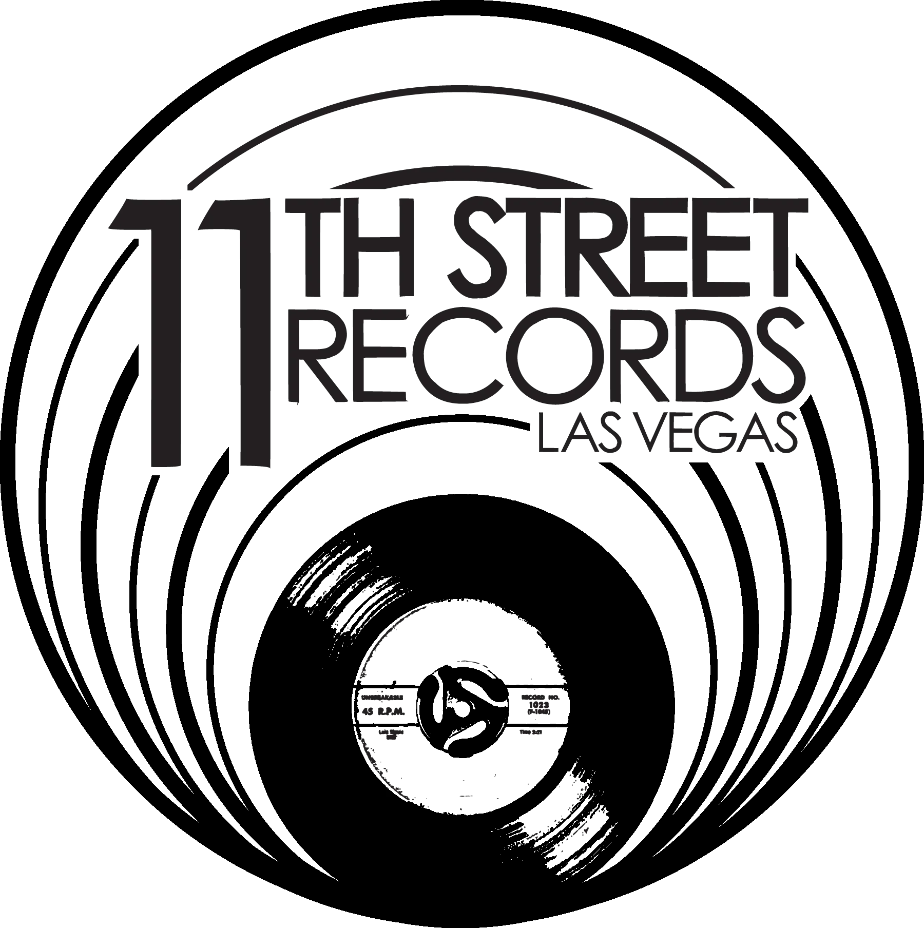 11th Street Records Las Vegas official logo