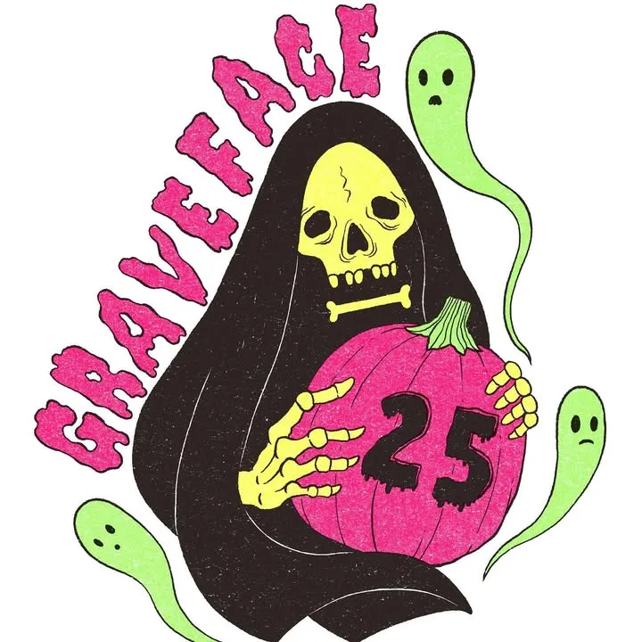Graveface Records and Curiosities Savannah Starland District logo