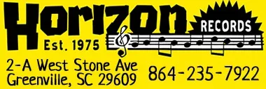 Horizon Records logo - Greenville SC record store