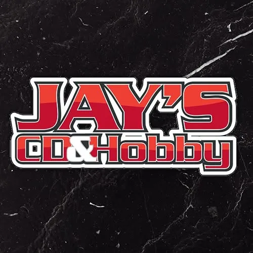 Jay's CD and Hobby Des Moines Merle Hay Mall logo