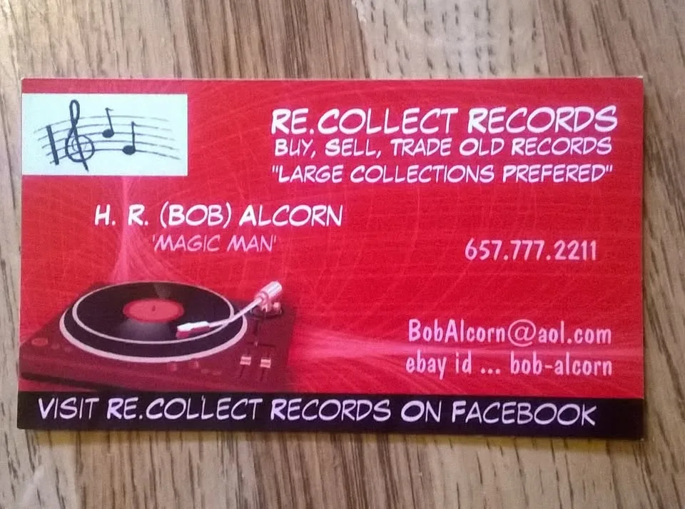 Recollect Records Denver Santa Fe Arts District logo, funk soul hip-hop