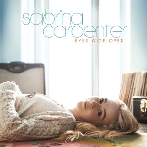 Eyes Wide Open album cover by Sabrina Carpenter